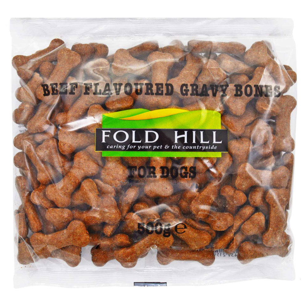 Fold Hill Beef Flavoured Gravy Bones 500g Fold Hill Beef Flavoured Gravy Bones 500g